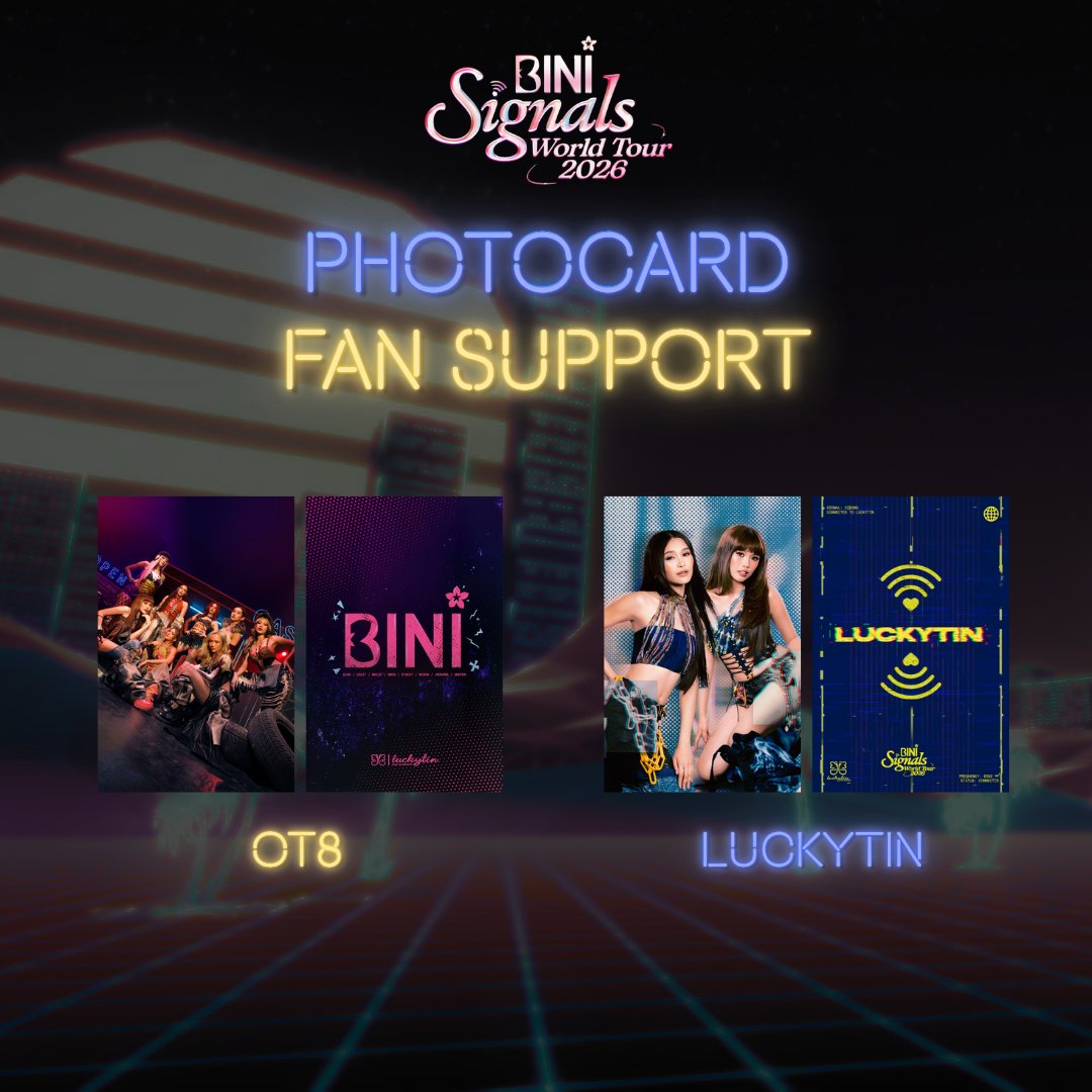 photocard fan support